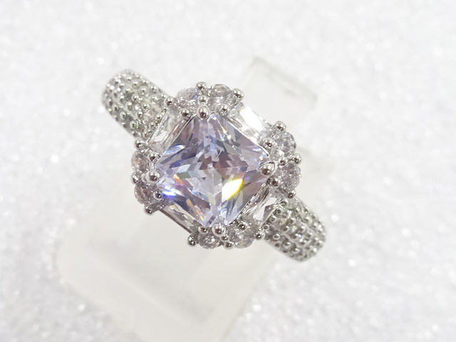 CRYSTAL FASHION RING / JP SIZE 13.5